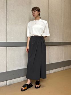 くうたんページ GGG/ジージージー ショルダーパッドTシャツ 02-01-1875の