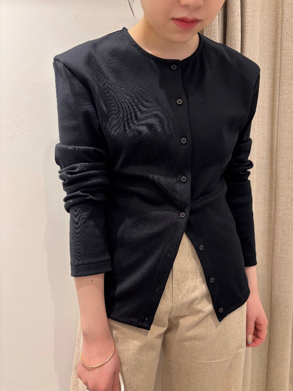 Plage PAN / パン 別注 SHOLDER カーディガン PAN / パン 別注 SHOLDER カーディガン（カーディガン）｜Plage