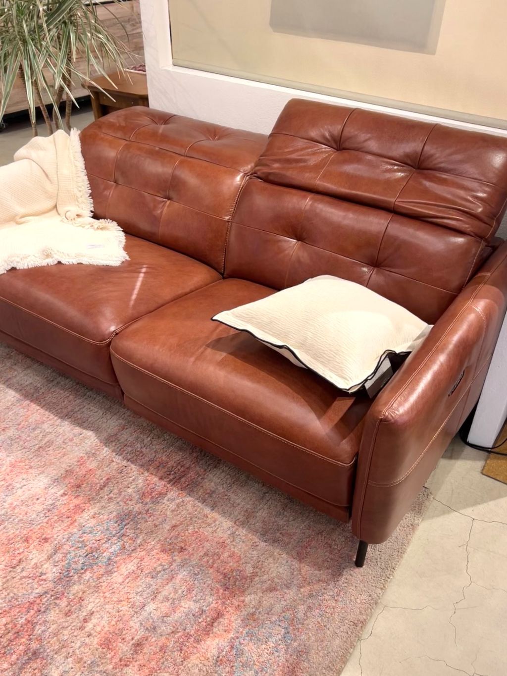 大型商品》SHEFFIELD RECLINING SOFA 2nd レザーRB シェフィールド