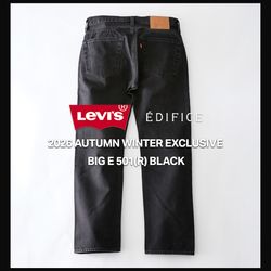 Levi's(R) for EDIFICE】深化したブラック、新しい501(R)。｜EDIFICE