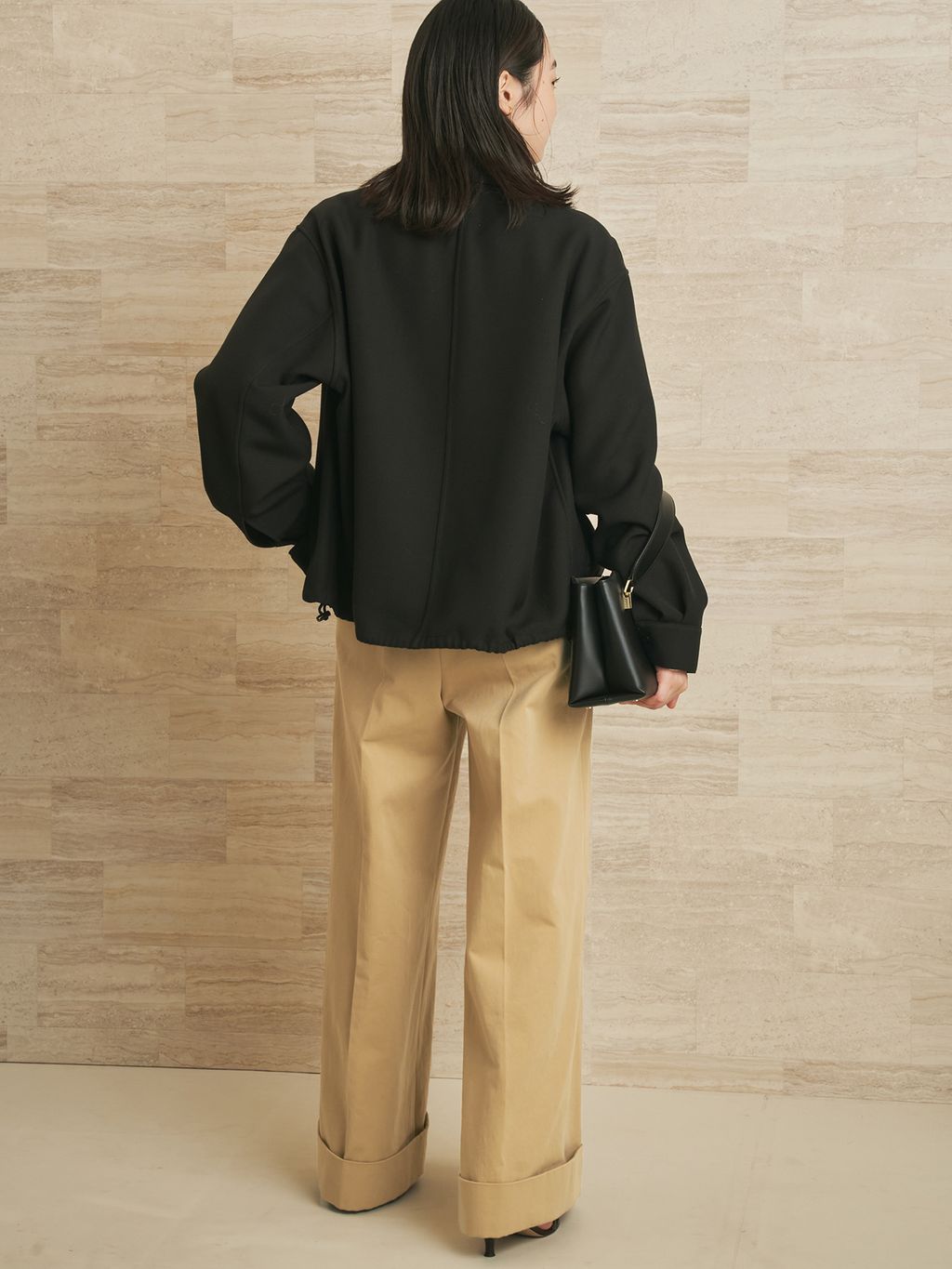 Three shirt ブルゾンのコーディネートスナップ（mizuka）｜Plage