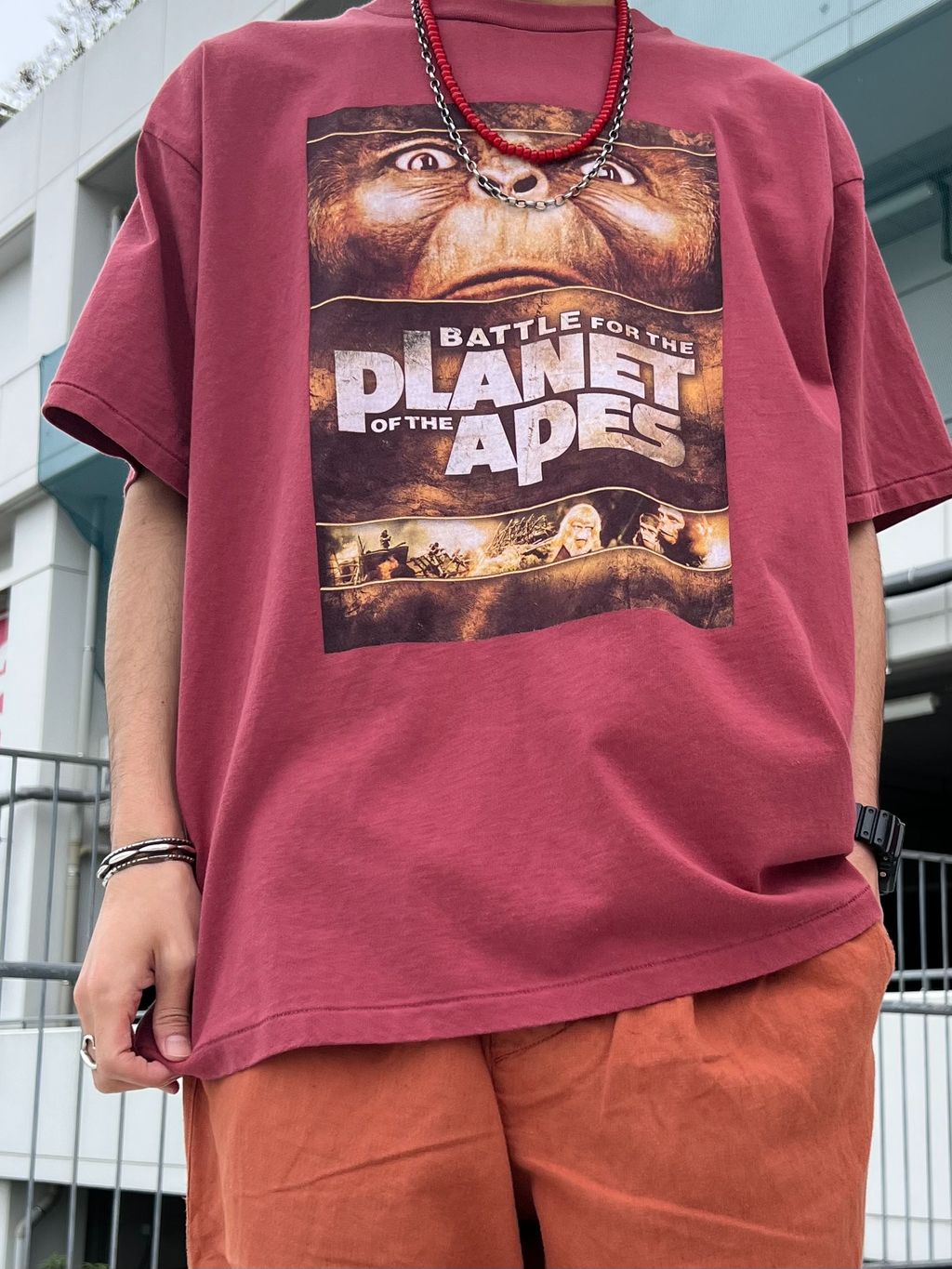 PLANET OF THE APES / 猿の惑星 別注 プリント Tシャツの