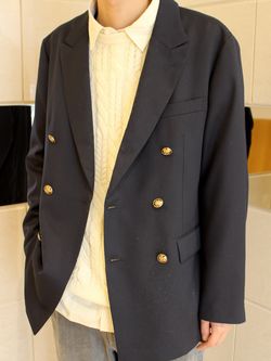 T/W ダブルブレスト ブレザーのコーディネートスナップ（シオン