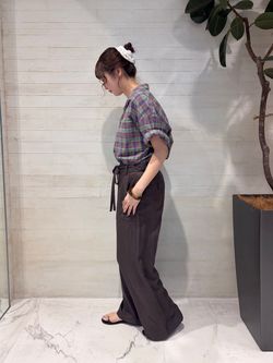 SHEN TANAKA*S ハーフスリーブシャツのコーディネートスナップ（AYU