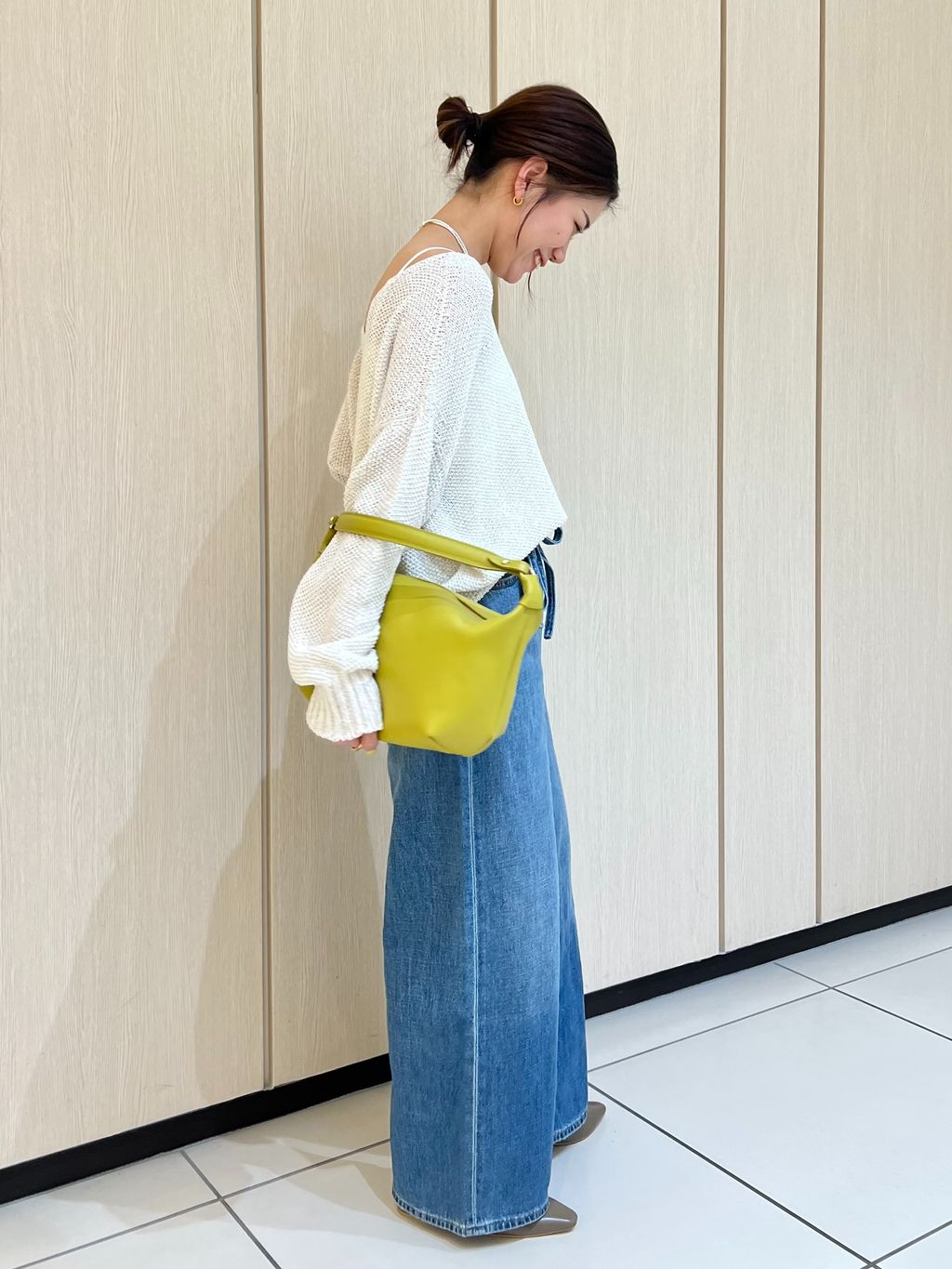 WEB限定カラー有り / 追加》ペーパーヤーン2WAYルーズプルオーバーの