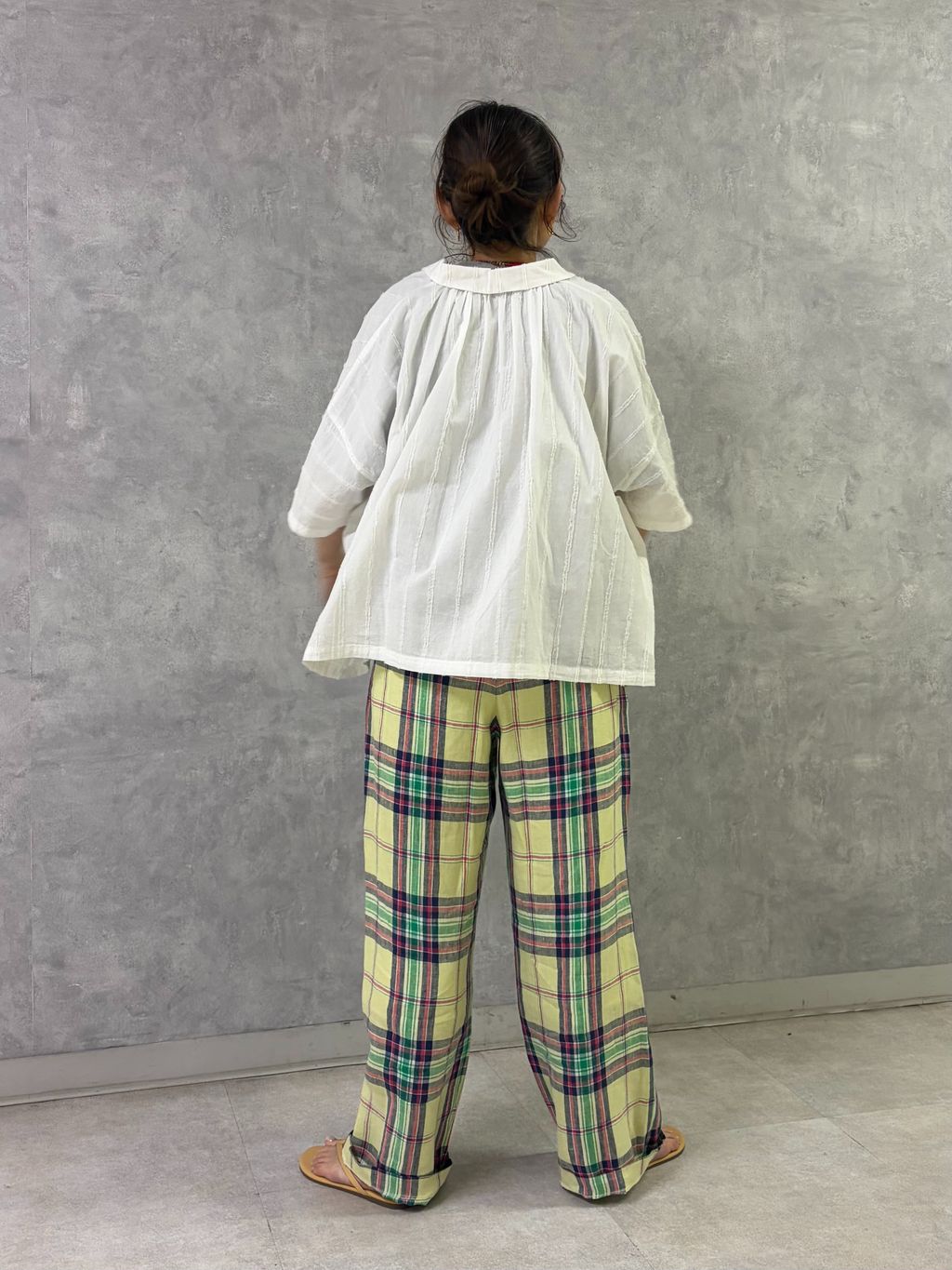 美品 journal standard luxeドビーストライプギャザーシャツ 予約》ドビーストライプ ギャザーシャツ（シャツ／ブラウス）｜journal