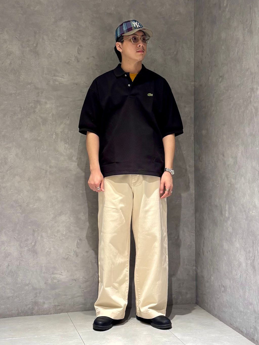 LACOSTE ラコステ RELUME 別注 ボックスシルエット ポロシャツ LACOSTE / ラコステ 別注 ボックスシルエット ポロシャツ（ポロシャツ