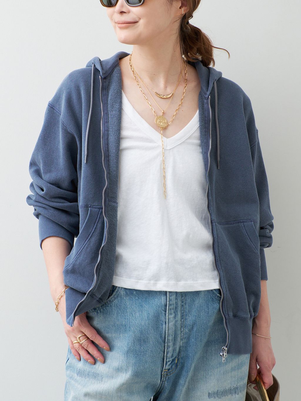JOHNBULL/ジョンブル】WIDE PANTSのコーディネートスナップ（MIZU