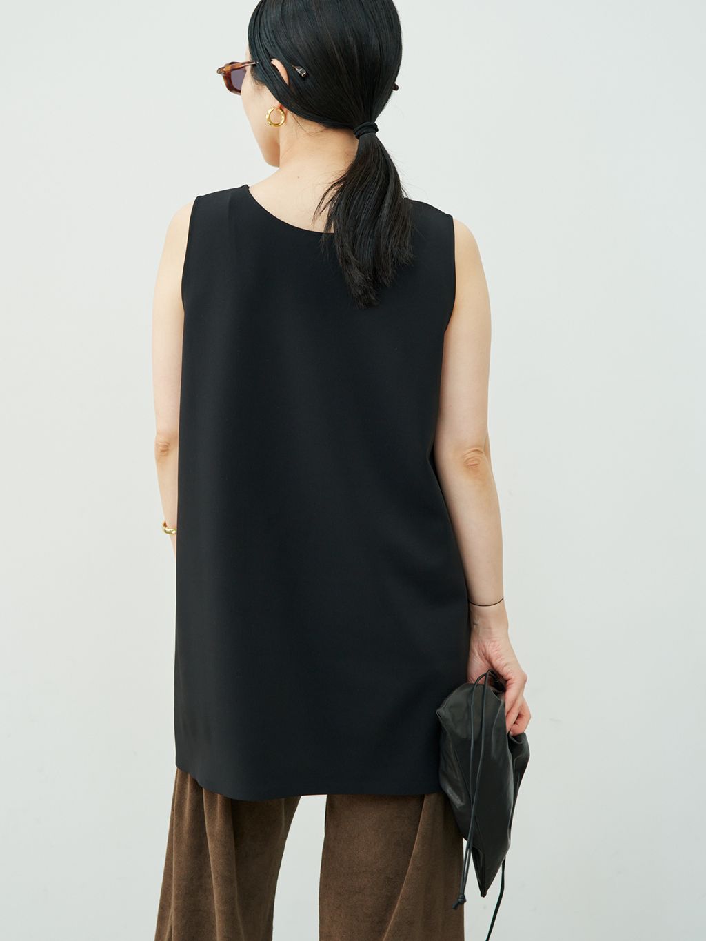 plage MY_puffer フード　ブラック Plageのコーディネートスナップ（midori）｜Plage（プラージュ