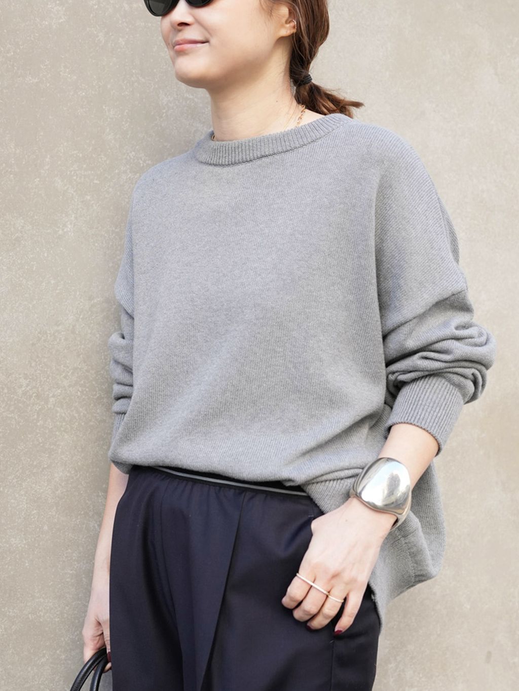 ベーシック ニットのコーディネートスナップ（MIZU）｜Deuxieme Classe