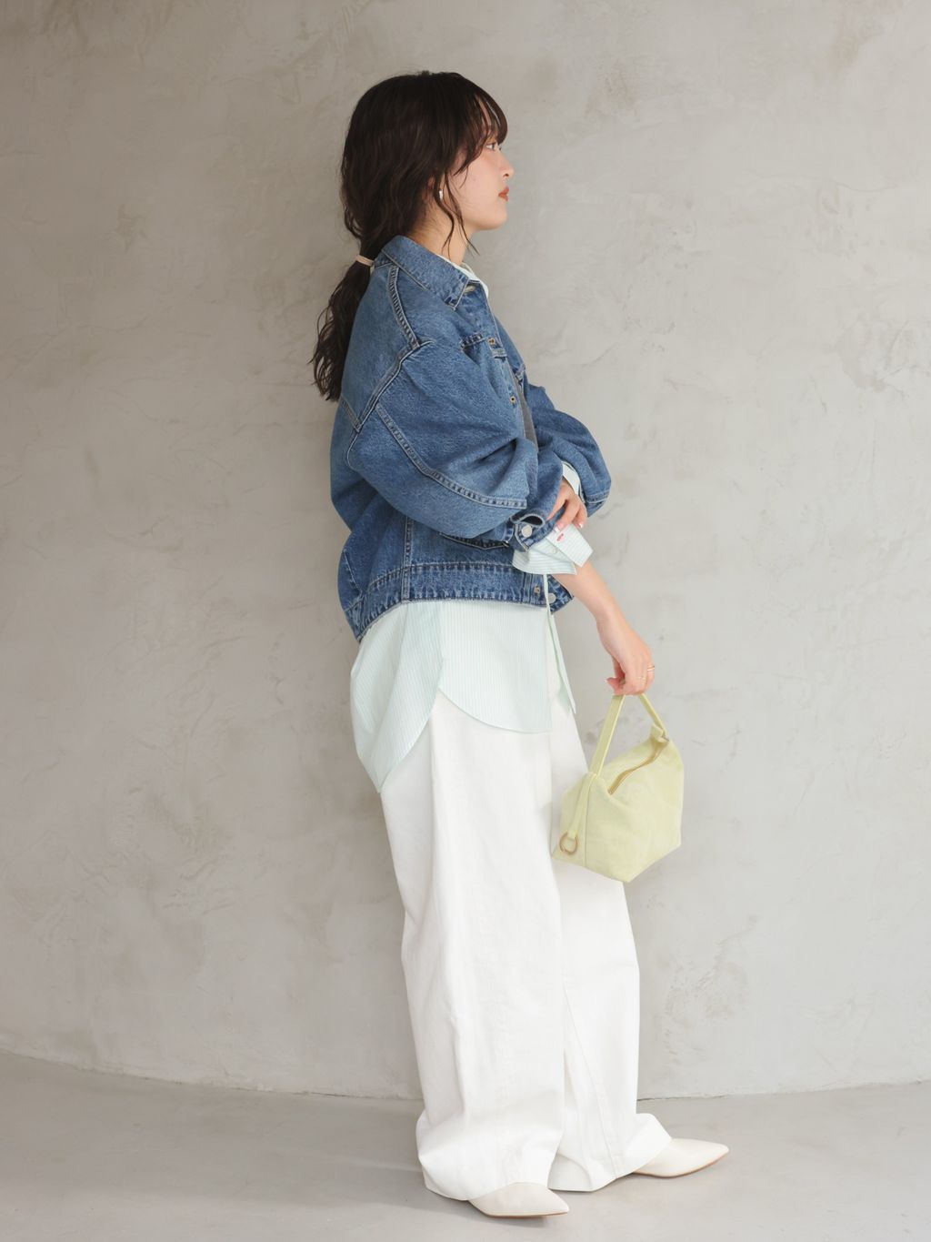 追加》Levi's/リーバイス SLOBE別注 BALLOON SLEEVE TRACKER デニム