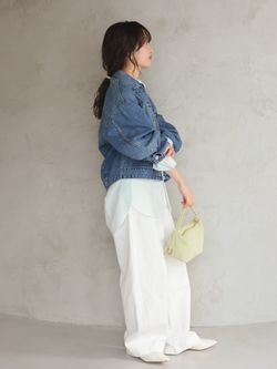 追加》Levi's/リーバイス SLOBE別注 BALLOON SLEEVE TRACKER デニム