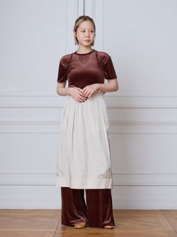 IENA LA BOUCLE サテンタックスカート（その他スカート）｜IENA