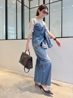 RED CARD/レッド カード】 DAKOTA CROPPED DENIMのコーディネート