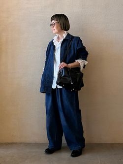 10OZデニム カバーオールのコーディネートスナップ（E.O）｜journal