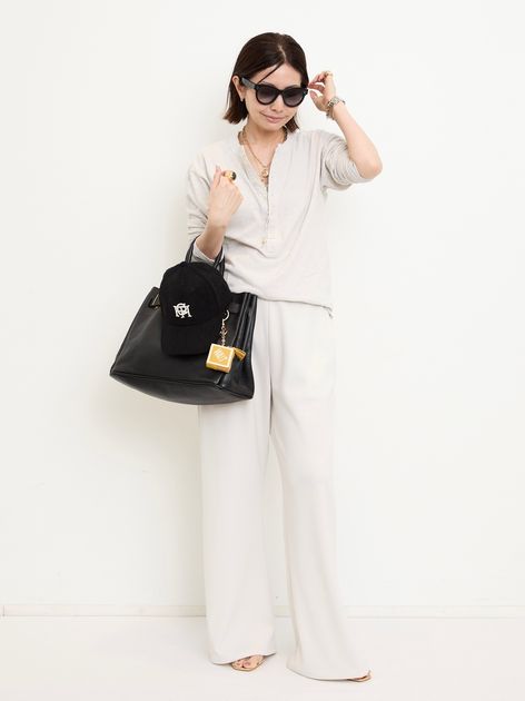 Mesh Knitのコーディネートスナップ（BUYER.Y）｜L'Appartement