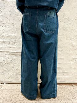 chimala】 US NAVY DENIM TROUSERSのコーディネートスナップ（H.M