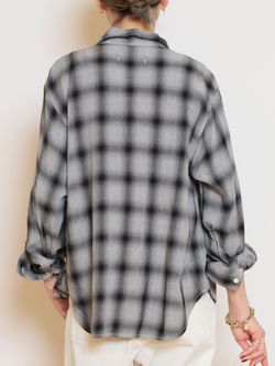 REMI RELIEF/レミレリーフ】 REMI RELIEF RAYON チェックシャツの