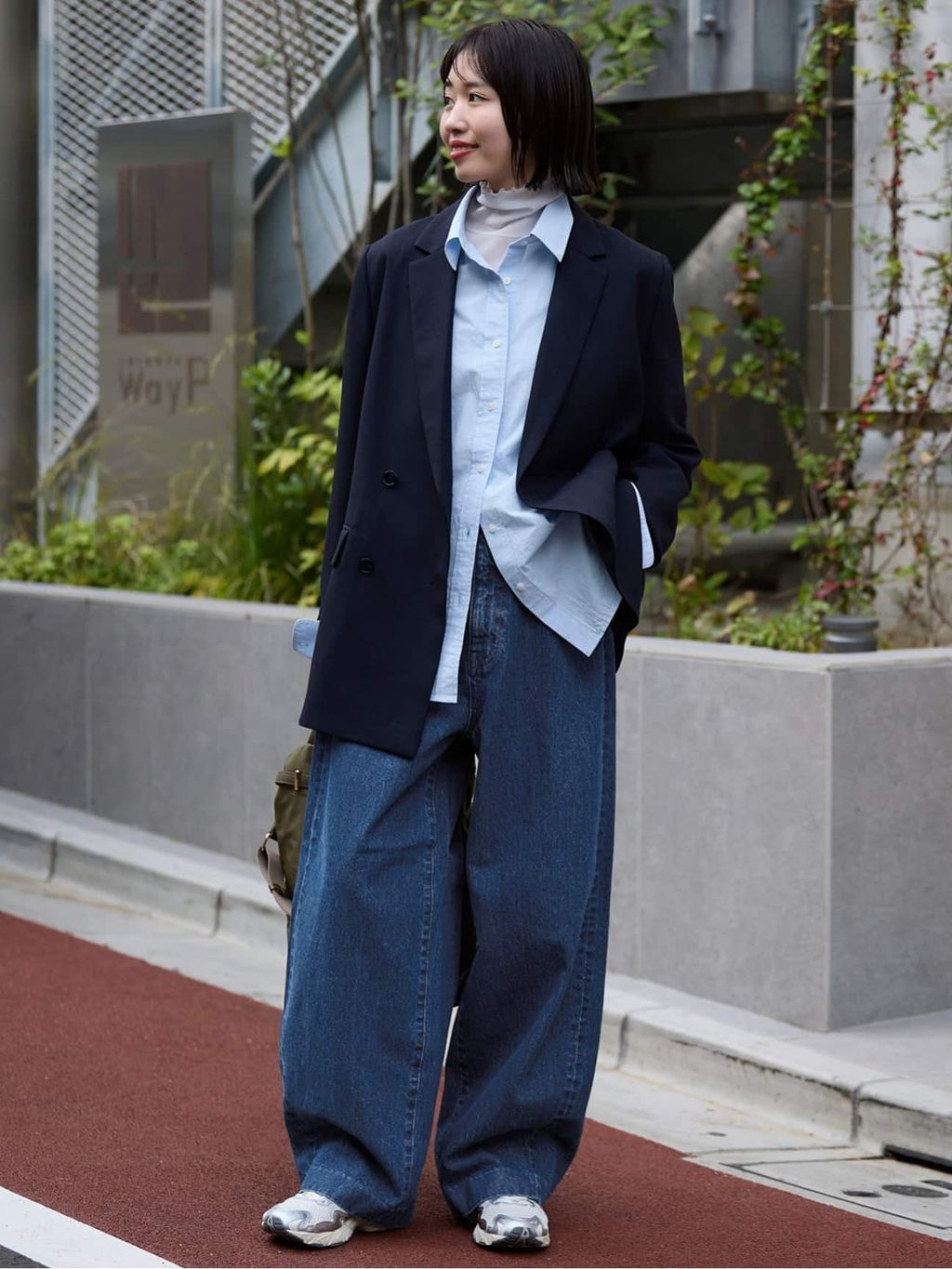 予約》Wash Cotton Color シャツのコーディネートスナップ（rino