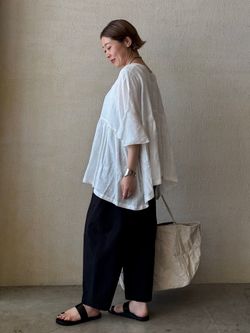 追加》バフワッシャー ポケパンツのコーディネートスナップ（Y.S
