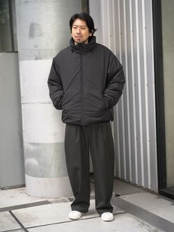 LE / エルイー】 中綿 パデット ブルゾンのコーディネートスナップ