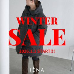IENA｜2026 WINTER SALE START‼｜IENA｜ブログ｜BAYCREW'S STORE