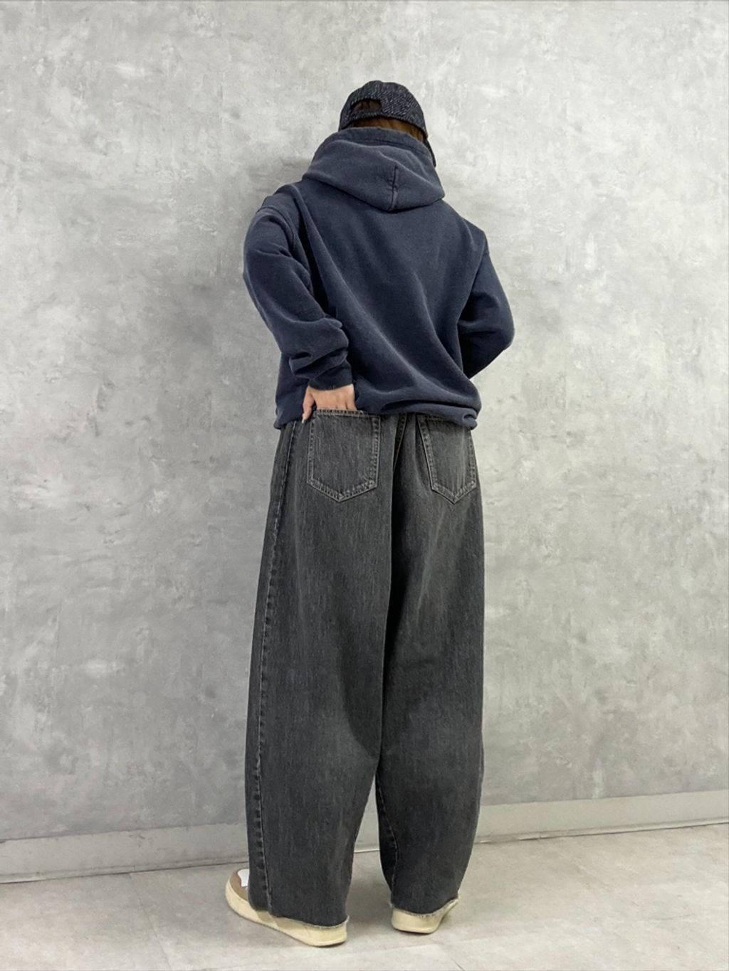 13OZデニム スウィッチパンツ（BLK）のコーディネートスナップ（M.F