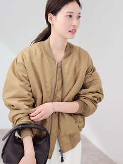≪予約≫TOP KHAKI/トップカーキ MA-1ナイロンジャケットの