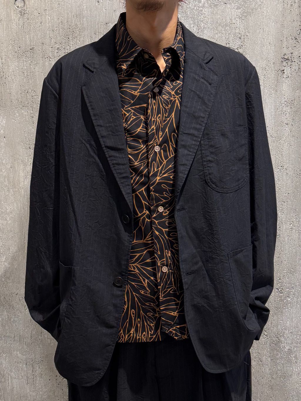 TRISECT2 / TW トロピカル ジャケットのコーディネートスナップ（NIBO