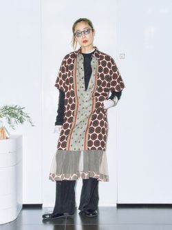 TOGA Pulla ワンピース TOGA PULLA INNER PRINT DRESS TZ261-FH963：ワンピース（ワンピース