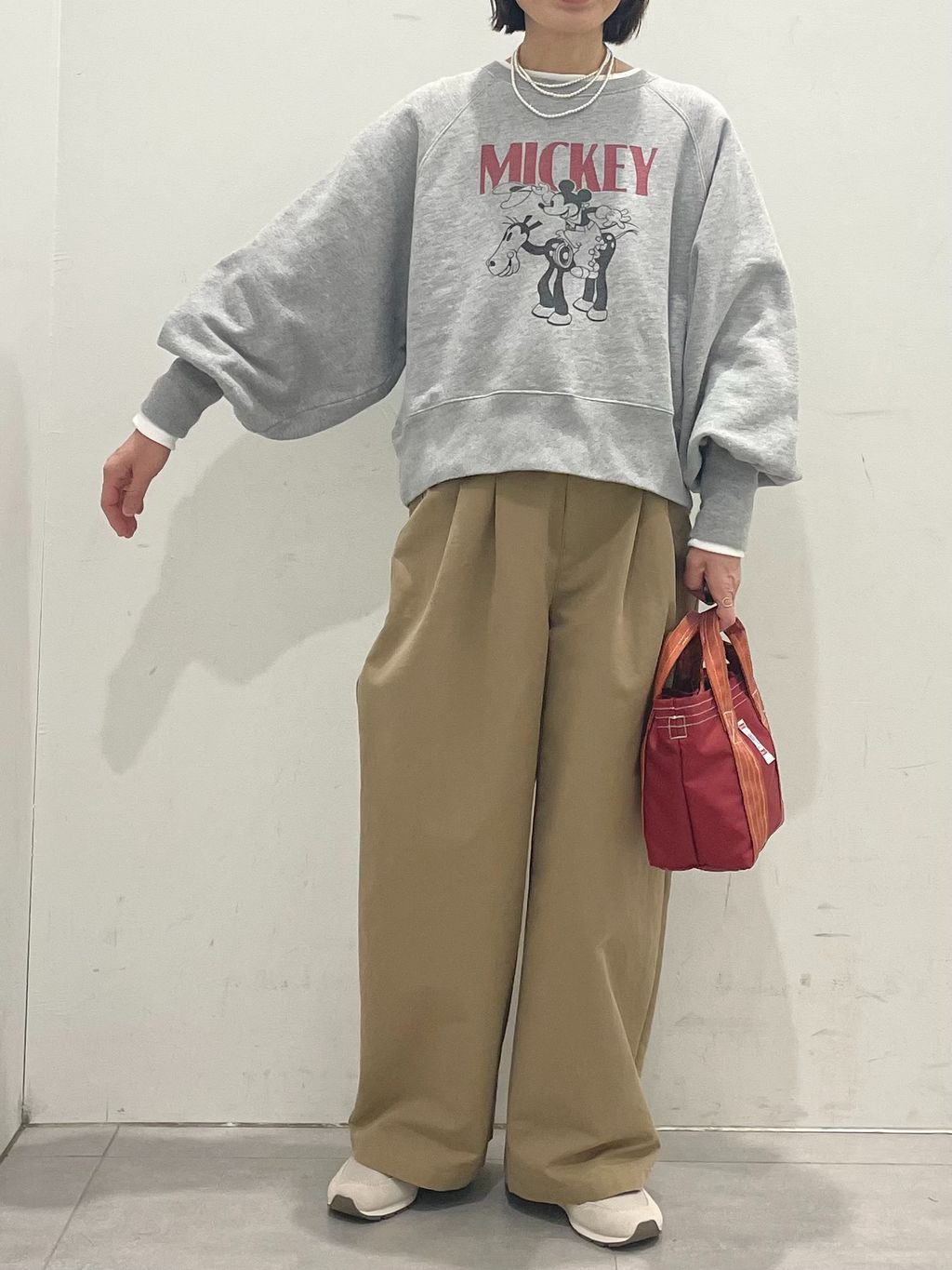 26SS新作］別注【GOOD ROCK SPEED】＜MICKEY MOUSE＞スウェットの