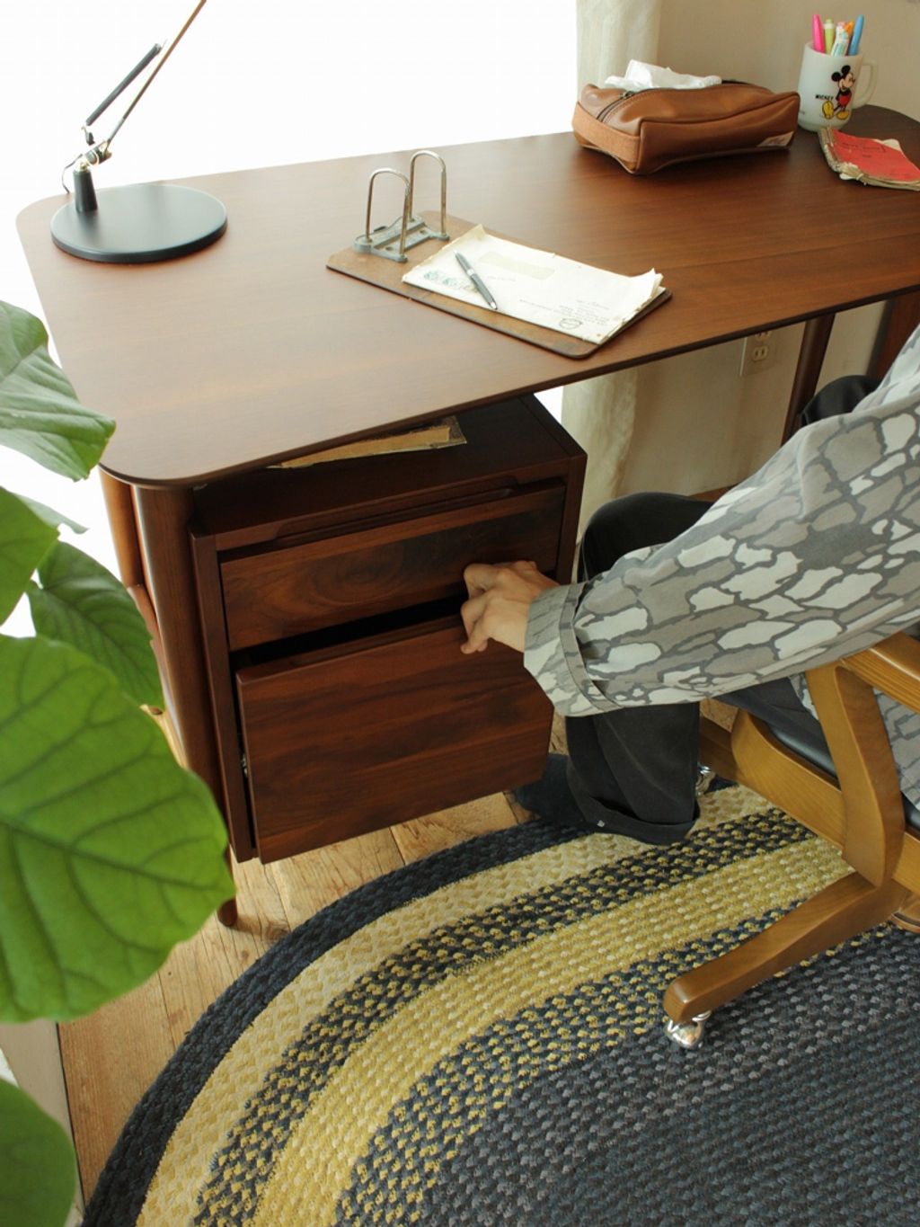 大型商品》SHAW WALKER DESK CHAIR ショウォーカーデスクチェアの