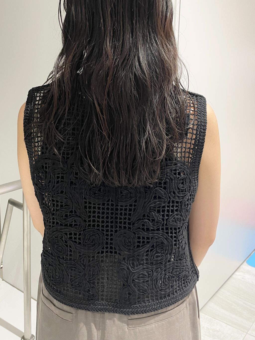 セットアップ対応可》リネン混パンツのコーディネートスナップ（Yuki