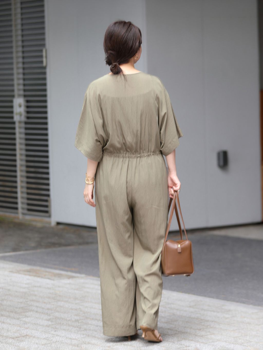 SLOBE レザークロスサンダルのコーディネートスナップ（miya）｜SLOBE