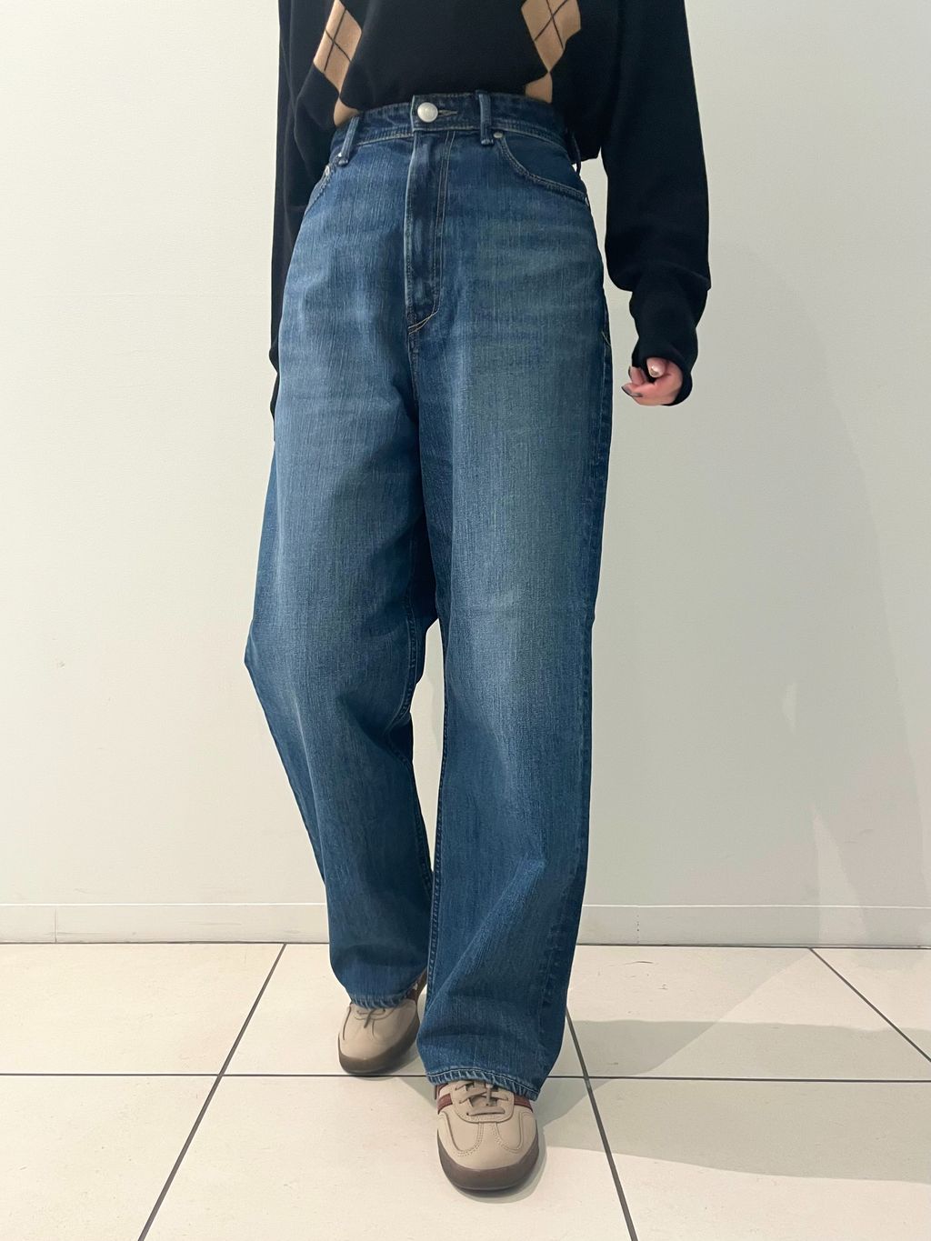 LA TORRE チェックコートのコーディネートスナップ（saori）｜IENA