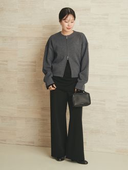 Ponte ZIP プルオーバーのコーディネートスナップ（risa）｜Plage
