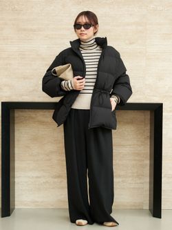 予約》HAKUU / ハクウ 別注 ダウンジャケットのコーディネートスナップ