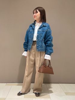 追加》Levi's/リーバイス SLOBE別注 BALLOON SLEEVE TRACKER デニム