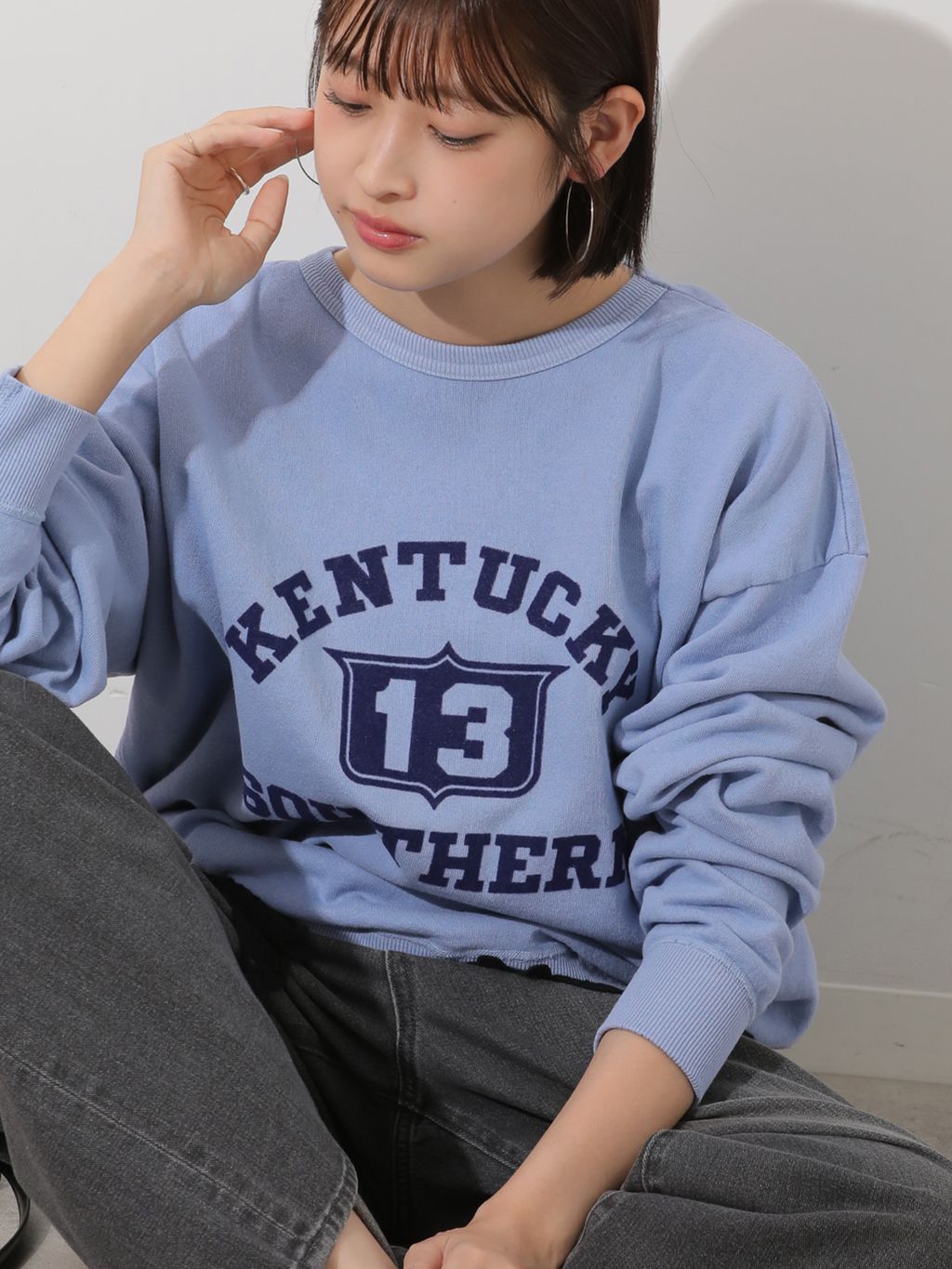 JOURNAL STANDARD relume別注 mixta5部袖スウェット 予約》別注【MIXTA/ミクスタ】*RELUME C/N SWEATのコーディネート