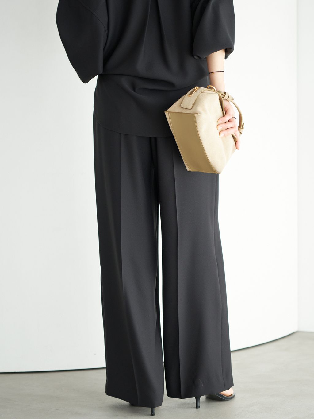 Dolman Wrap シャツのコーディネートスナップ（yoshie）｜Plage