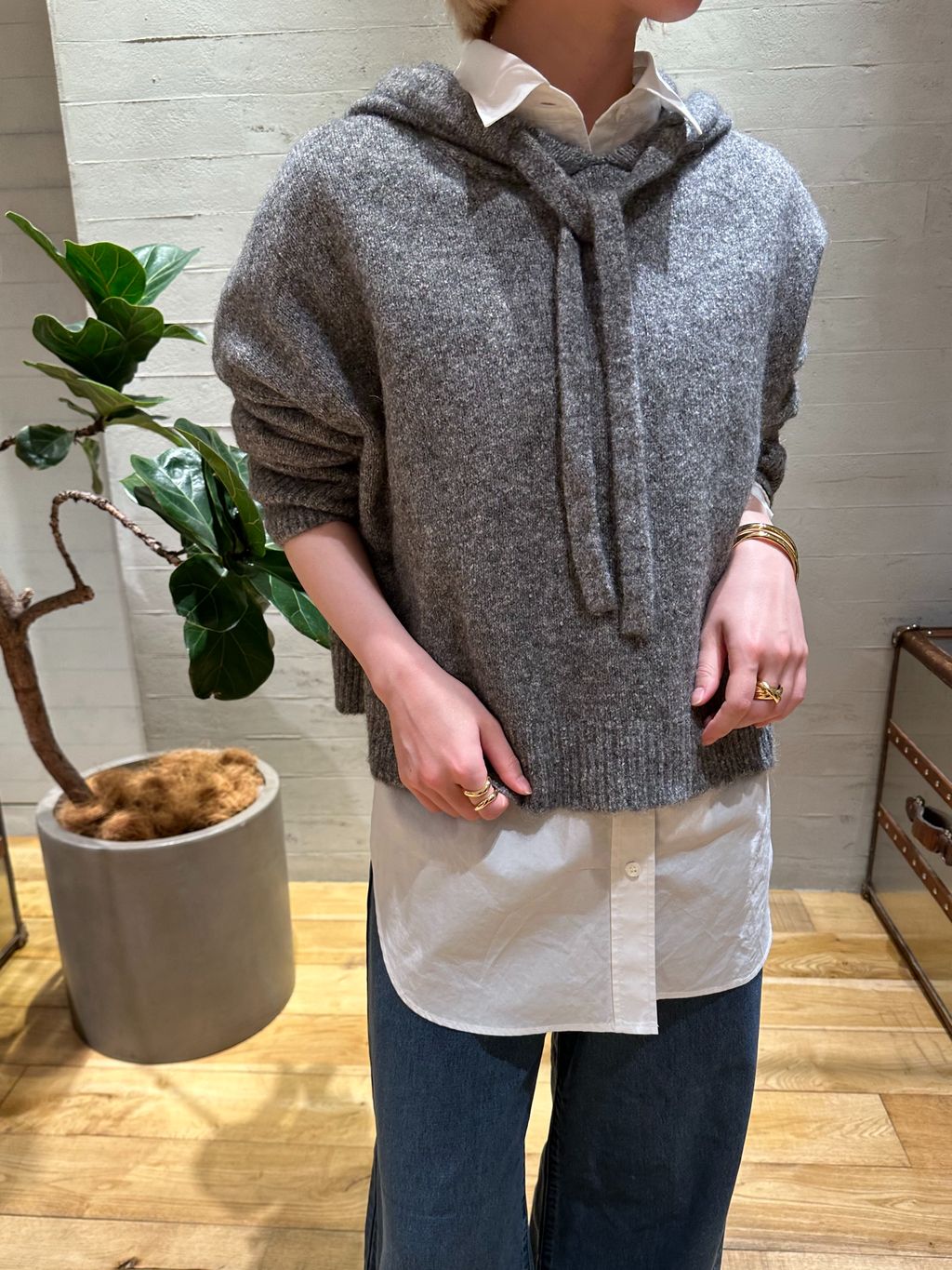 Plage ロベルトコリーナ 別注 HOODIE プルオーバー ROBERTO COLLINA / ロベルトコリーナ 別注 HOODIE プルオーバー