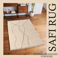 SAFI RUG｜モロッコのベニワレンラグをモチーフにしたデザインのラグが