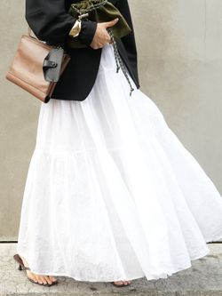 MARILYN MOON/マリリンムーン】dramatic skirtのコーディネート