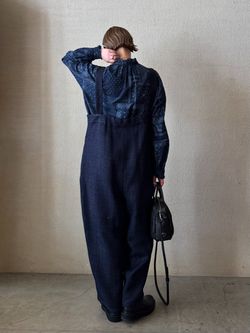 ツィード サスペンダーパンツのコーディネートスナップ（Y.S