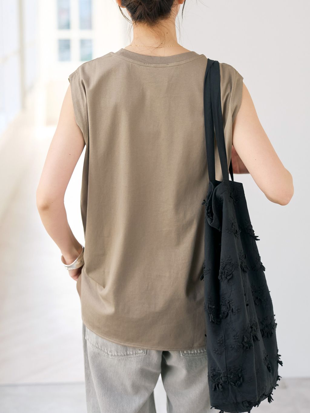 予約》crinkle crinkle crinkle 別注3D embroidery TOTE*の