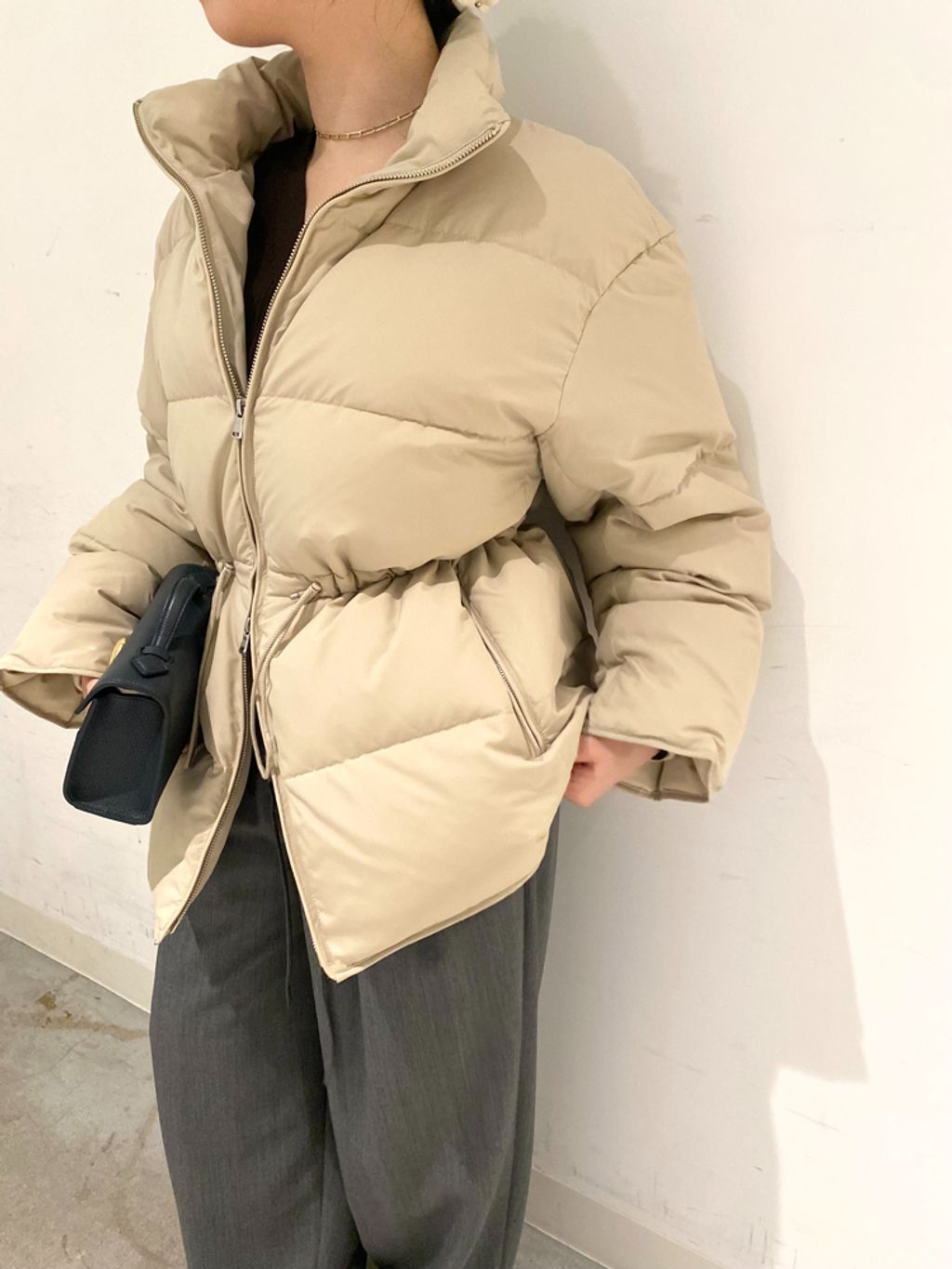 HAKUU / ハクウ 別注 ダウンジャケットのコーディネートスナップ（sae