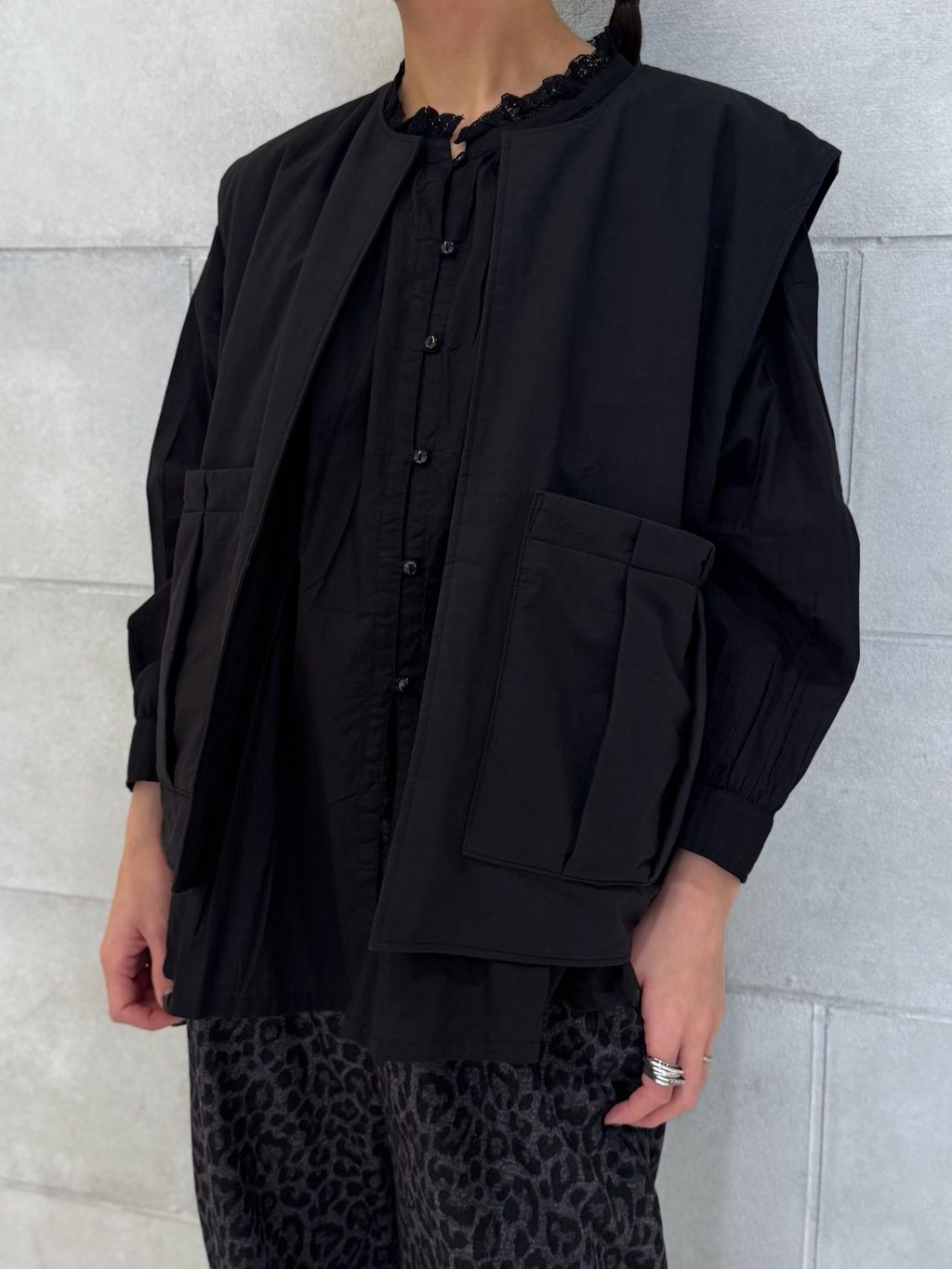 レオパードパンツのコーディネートスナップ（Y.K）｜journal standard