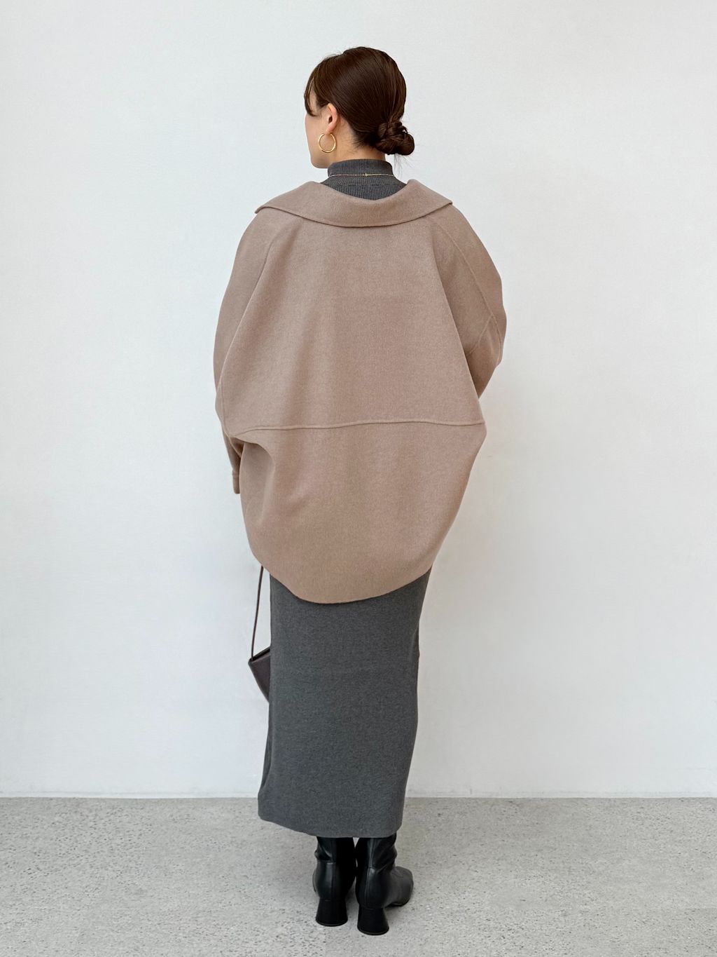 追加》Super160s リバードルマンショートコートのコーディネート