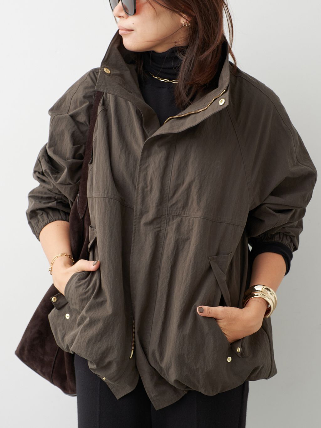 WEATHER FULL ZIP ブルゾンのコーディネートスナップ（KANAGAWA