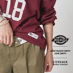 Dickies × Jane Smith × L'ESSAGE トリプルコラボ】8/27(木)、人気の